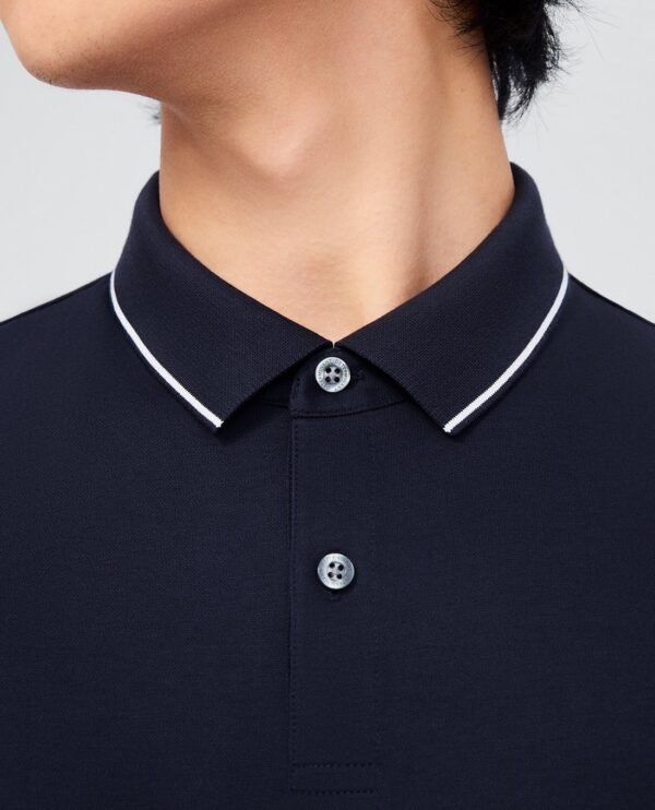 Men's polo shirt with short sleeves, personalized embroidery - Image 5