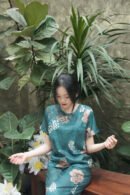 Yellow Apricot Silk Set - Bộ Lụa Hoa Mai Vàng